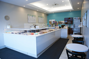 Fuss Cupcakes - inside the store